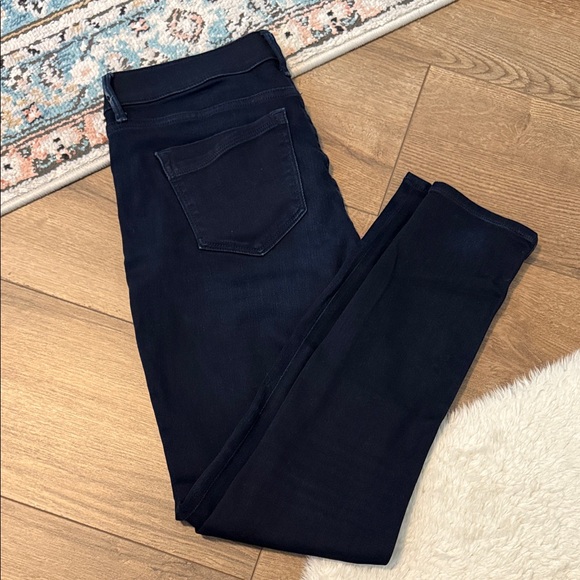 Express Women's Midnight Blue Skinny Jeans - Picture 5 of 5